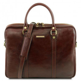 Tuscany Leather Женский кожаный портфель  TL141283 Brown