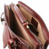 Tuscany Leather Красный мужской кожаный портфель  TL141268 Red - зображення 5