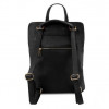 Tuscany Leather Большая кожаная сумка-рюкзак женская  TL141682 Black - зображення 3