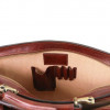 Tuscany Leather Красный мужской кожаный портфель  TL141268 Red - зображення 6