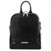 Tuscany Leather Итальянский женский рюкзак из кожи TL BAG TL141376 Black - зображення 1