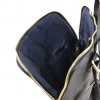 Tuscany Leather Большая кожаная сумка-рюкзак женская  TL141682 Black - зображення 5