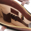Tuscany Leather Чёрный женский кожаный портфель  TL141343 Black - зображення 8