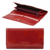 Tuscany Leather Червоний жіночий гаманець із натуральної шкіри  TL140787 Red - зображення 1
