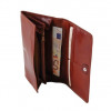Tuscany Leather Червоний жіночий гаманець із натуральної шкіри  TL140787 Red - зображення 2