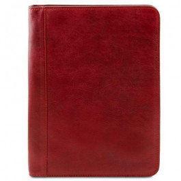 Tuscany Leather Красная кожаная папка для документов OTTAVIO  TL141294 Red