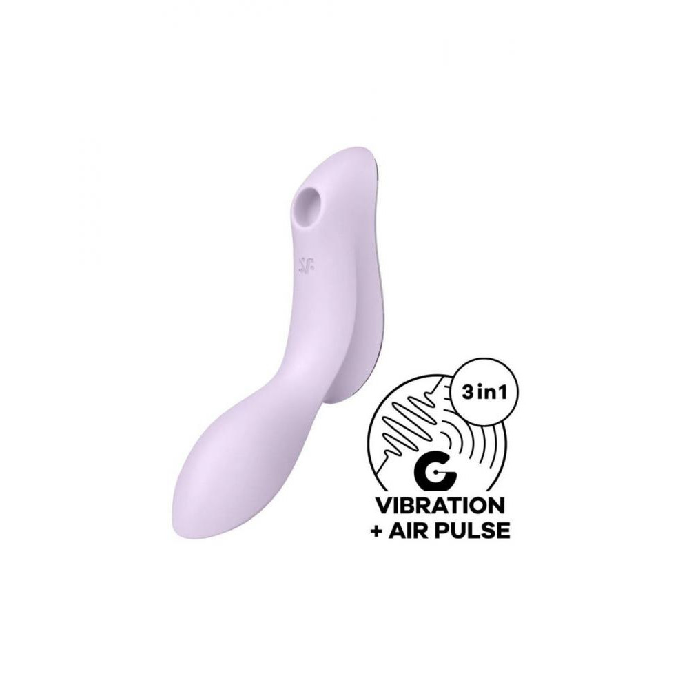 Satisfyer Curvy Trinity 2 Violet (SO6084) - зображення 1