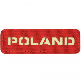 M-Tac Нашивка  Poland Laser Cut - Red Luminate (51003233)