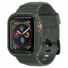 Spigen Чехол и ремешок  для Apple Watch 5/4 (44mm) Rugged Armor Pro 2 in 1, Military Green (062CS26016) - зображення 2