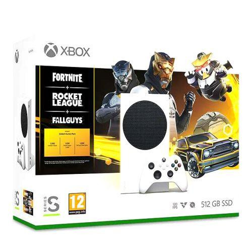 Microsoft Xbox Series S 512 GB + Fortnite + Rocket League + FallGuys - зображення 1