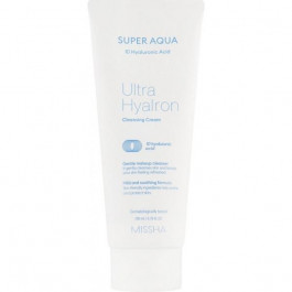 Missha Super Aqua Ultra Hyalron Cleansing Cream Очищающий крем для лица с гиалуроновой кислотой 200 ml (880