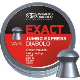 JSB Exact Jumbo Express 5.52 мм, 0.93 г, 500 шт.
