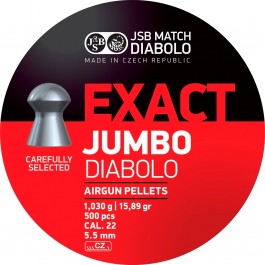 JSB Exact Jumbo 5.5 мм, 1.03 г, 500 шт. (546245-250)