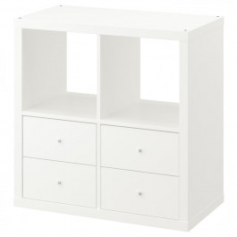 IKEA KALLAX Книжкова шафа білий 77х77 (195.529.49)