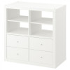 IKEA KALLAX Книжкова шафа білий 77х77 (795.529.51) - зображення 1