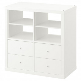 IKEA KALLAX Книжкова шафа білий 77х77 (795.529.51)
