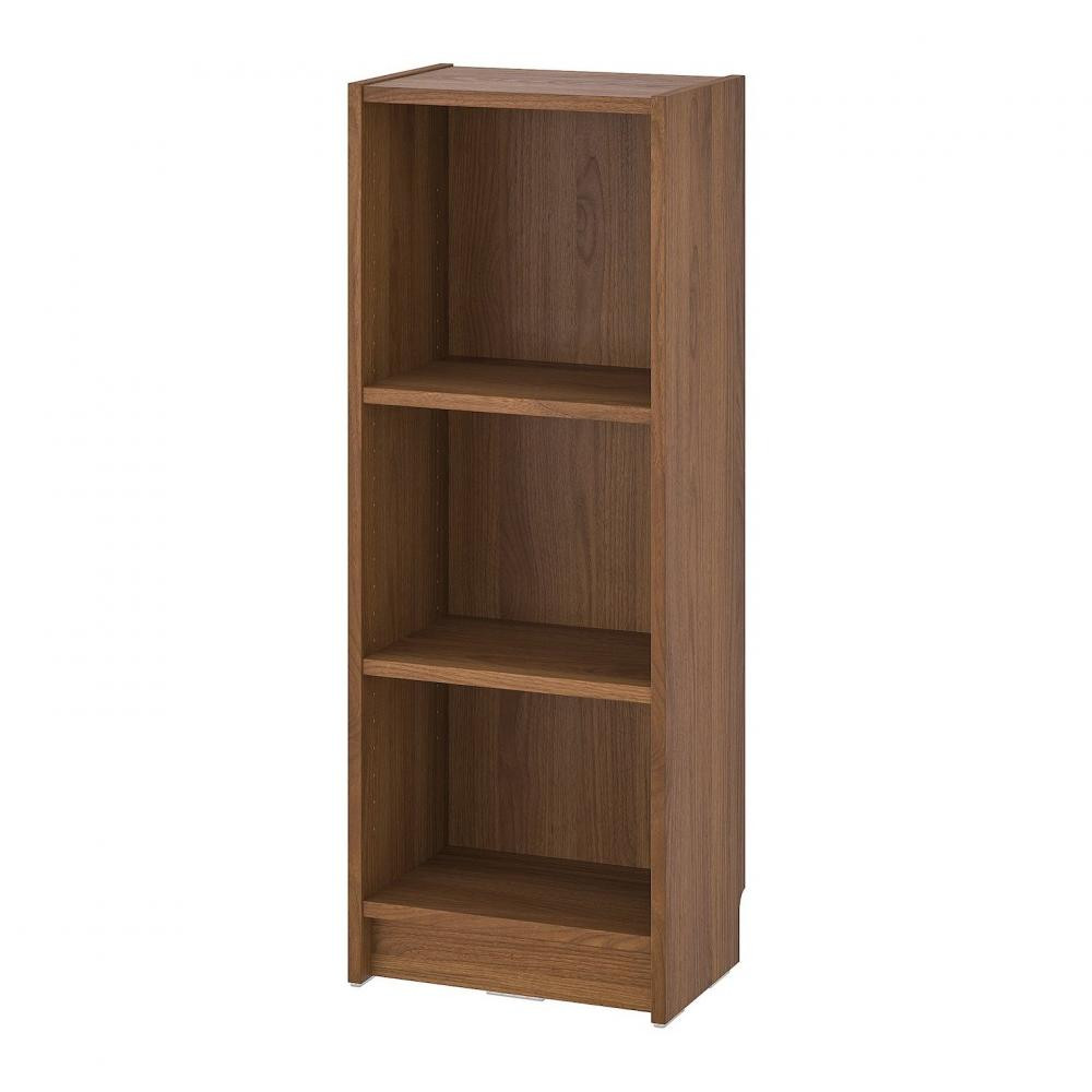 IKEA BILLY Книжкова шафа коричневий горіх 40x28x106 (105.086.25) - зображення 1