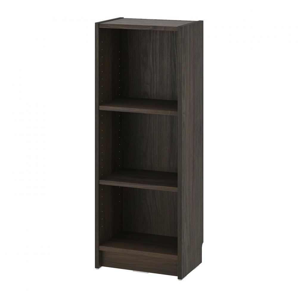 IKEA BILLY Книжкова шафа темно-коричнева дуб 40х28х106 (004.927.57) - зображення 1