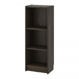 IKEA BILLY Книжкова шафа темно-коричнева дуб 40х28х106 (004.927.57)