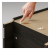 IKEA BILLY Книжкова шафа темно-коричнева дуб 40х28х106 (004.927.57) - зображення 6