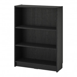 IKEA BILLY Книжкова шафа чорна дуб 80х28х106 (004.773.37)