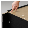 IKEA BILLY Книжкова шафа чорна дуб 80х28х106 (004.773.37) - зображення 6
