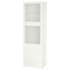 IKEA BESTA Книжкова шафа білий 60x42x193 (194.125.34) - зображення 1