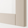 IKEA BESTA Книжкова шафа білий/світло-сіро-бежевий 60x42x193 (894.357.30) - зображення 5