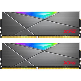 ADATA 16 GB (2x8GB) DDR4 3600 MHz XPG Spectrix D50 RGB Tungsten Gray (AX4U36008G18I-DT50)