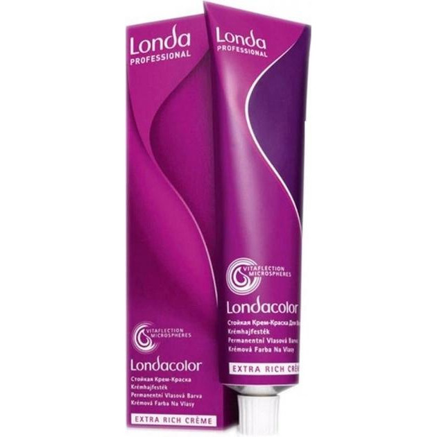 Londa Professional Стійка крем-фарба для волосся  Londacolor Permanent 7/46 - блонд мідно-фіолетовий-8005610600871 8005 - зображення 1