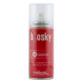 Tricol Biosky Лак сильної фіксації  Massive Hair Spray для створення зачісок 100 мл (8033971160734)