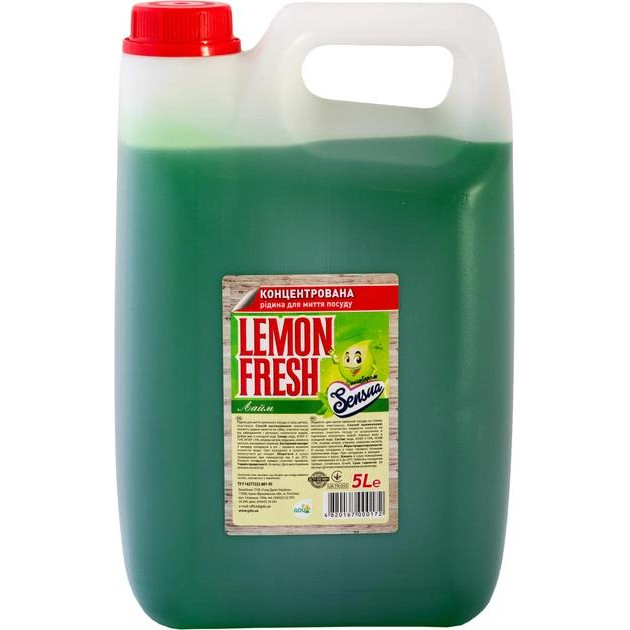 Lemon Fresh Засіб для миття посуд  Лайм, 5 л (4820167000172) - зображення 1