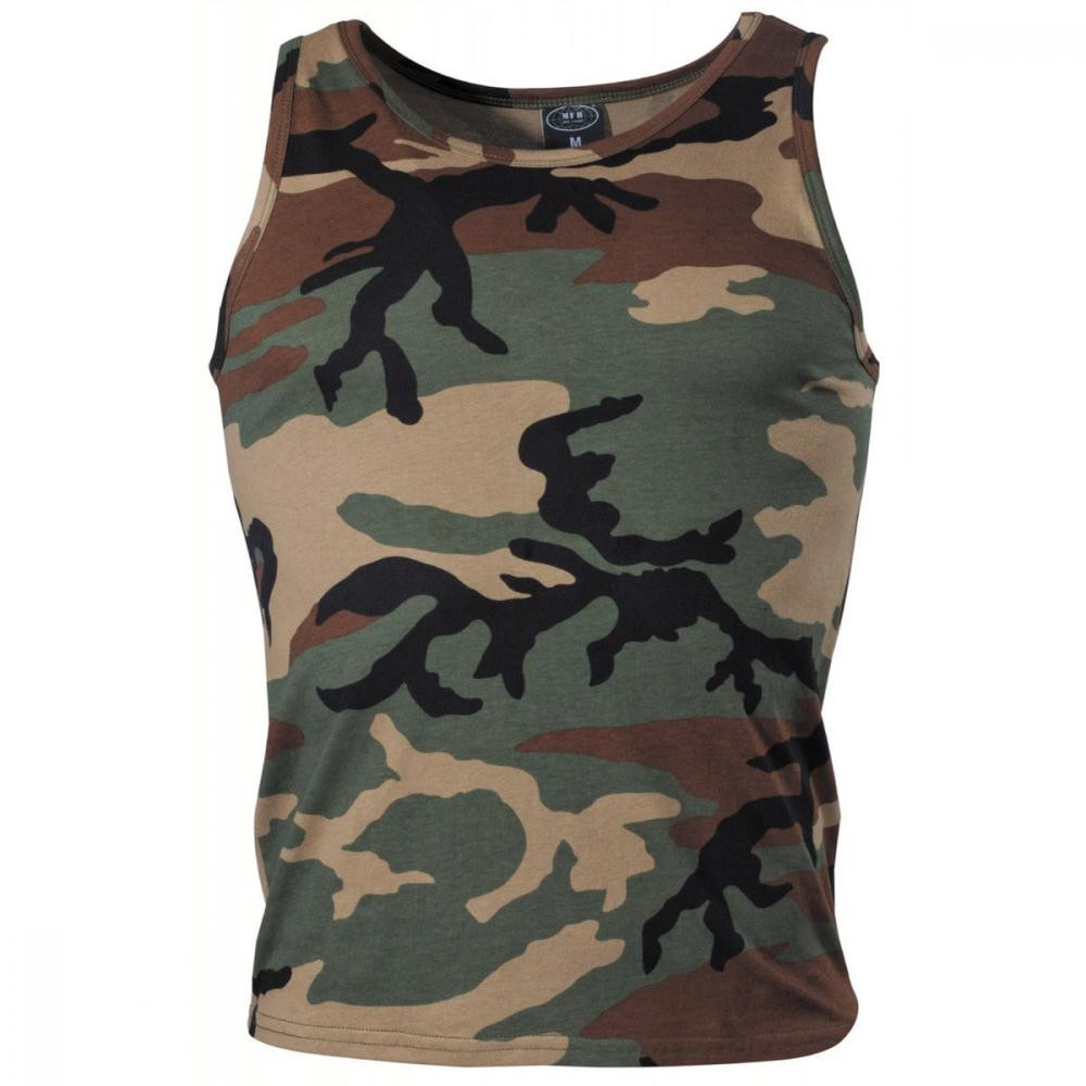 MFH Футболка Tank Top  - Woodland S - зображення 1