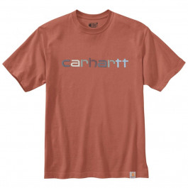 Carhartt WIP Футболка T-Shirt  Heavyweight Logo - Terracotta M