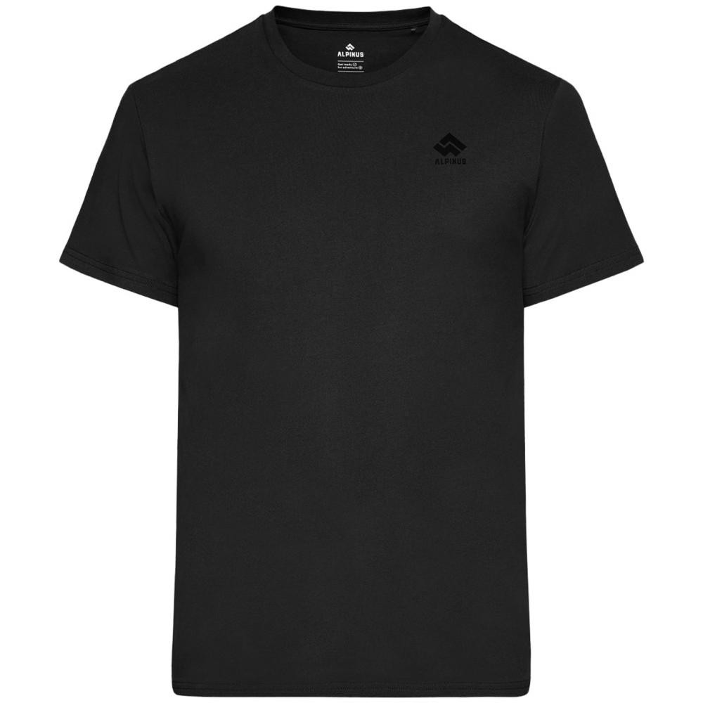 Alpinus Футболка T-shirt  Paldarok - Black XL - зображення 1