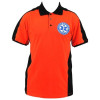 MON Медична футболка поло Sortmund - Червона флуоресцентна S - зображення 1
