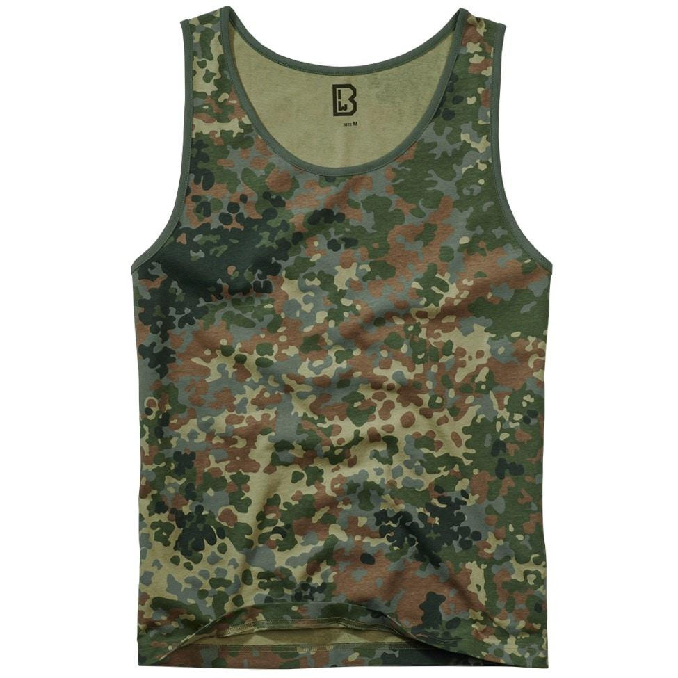 Brandit Футболка Tank Top  - Flecktarn L - зображення 1