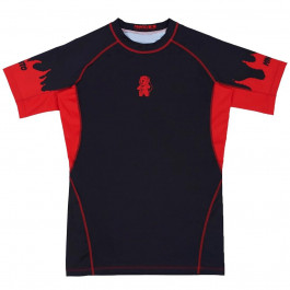 Manto Термоактивна футболка  Rashguard Hell - Black XXL