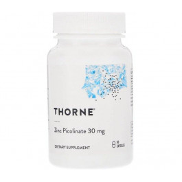 Thorne Піколінат цинка  30 мг 60 капсул (THR22002)