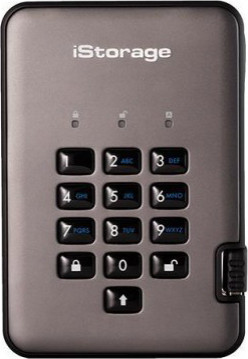 iStorage diskAshur PRO2 500 GB USB 3.1 (IS-DAP2-256-500-C-G) - зображення 1