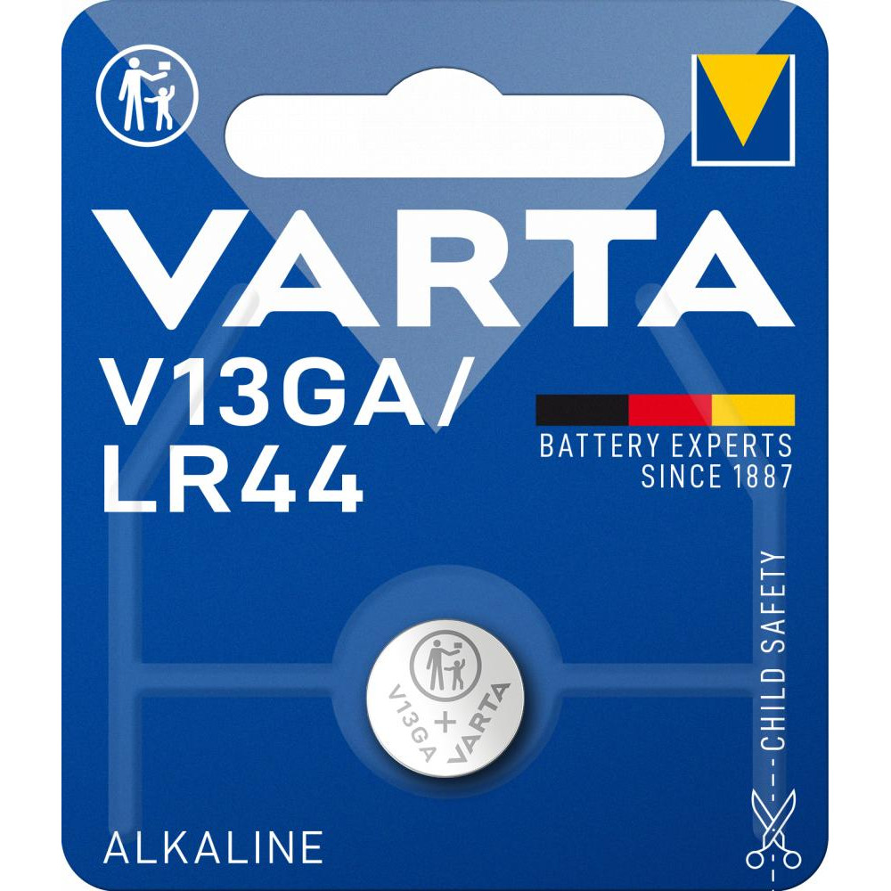 Varta V13GA bat(1.5B) Alkaline 1шт (04276 101 401) - зображення 1