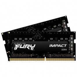 Kingston FURY 32 GB (2x16GB) SO-DIMM DDR4 2666 MHz Impact (KF426S16IBK2/32)