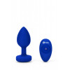 B-Vibe Vibrating Jewel Plug синя L/XL (BV32754-09) - зображення 1