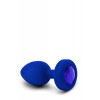 B-Vibe Vibrating Jewel Plug синя L/XL (BV32754-09) - зображення 4