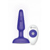 B-Vibe Trio Remote Control Butt, фіолетова (BV26457-09) - зображення 1