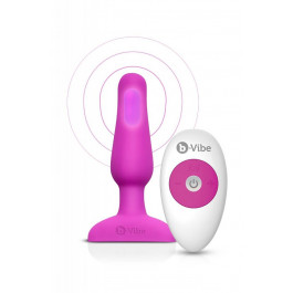 B-Vibe Novice Plug, рожева (BV-004 FUC-09)