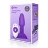 B-Vibe Rimming Petite, з пультом, Фіолетова (BV38028 - зображення 10