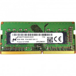 Micron 8 GB SO-DIMM DDR4 2400 MHz (MTA8ATF1G64HZ-2G3H1)