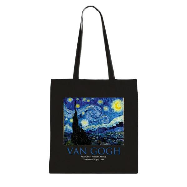 Bookopt Сумка  Van Gogh Зоряна ніч Black (ВК4062) - зображення 1