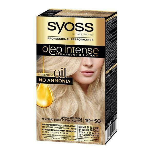 Syoss Фарба для волосся  Oleo Intense 10-50 димчастий блонд 115 мл - зображення 1